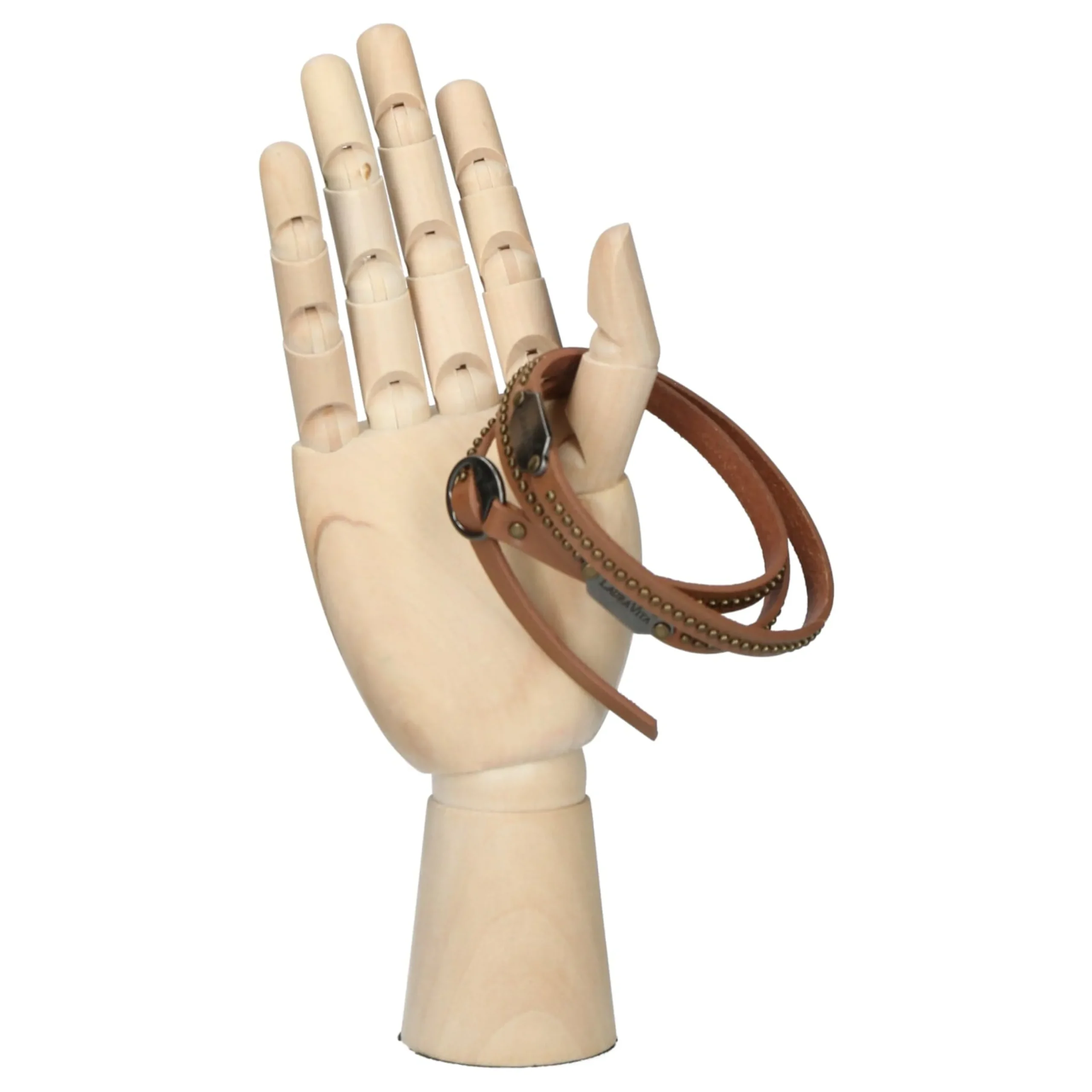 Shop Laura Vita Bijou bracelet en cuir fait main