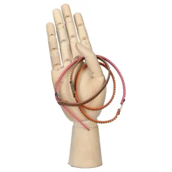 Shop Laura Vita Bijou bracelet en cuir fait main