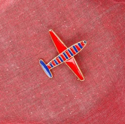 Fashion Laura Vita Bijou broche Avion