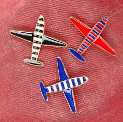 Fashion Laura Vita Bijou broche Avion