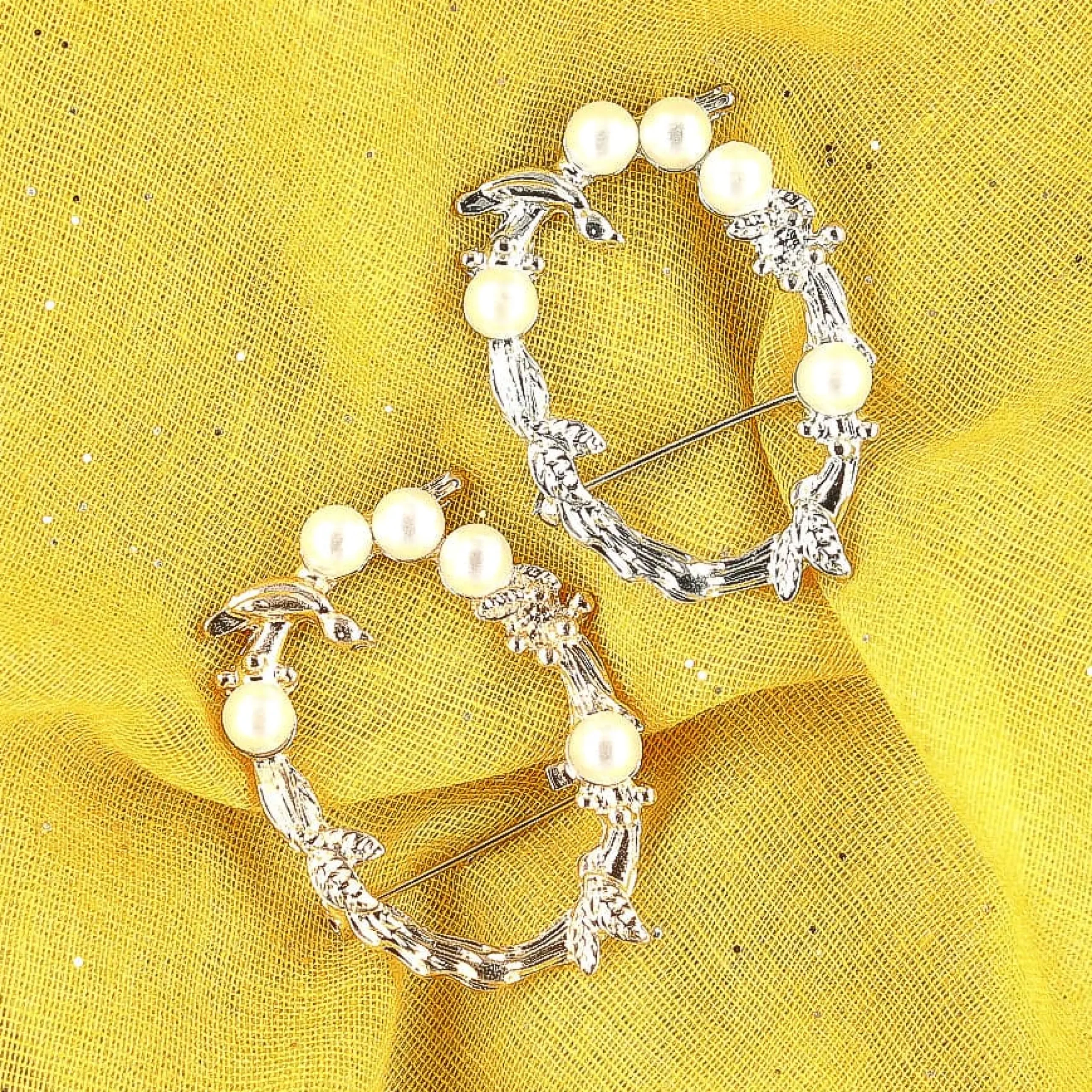 Outlet Laura Vita Bijou broche Couronne