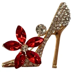 Fashion Laura Vita Bijou broche Escarpin