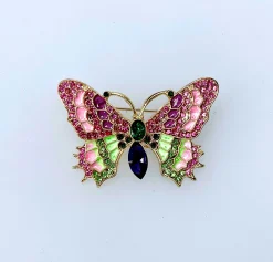 Best Sale Laura Vita Bijou Broche Papillon Senders