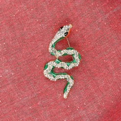 Cheap Laura Vita Bijou broche Serpent