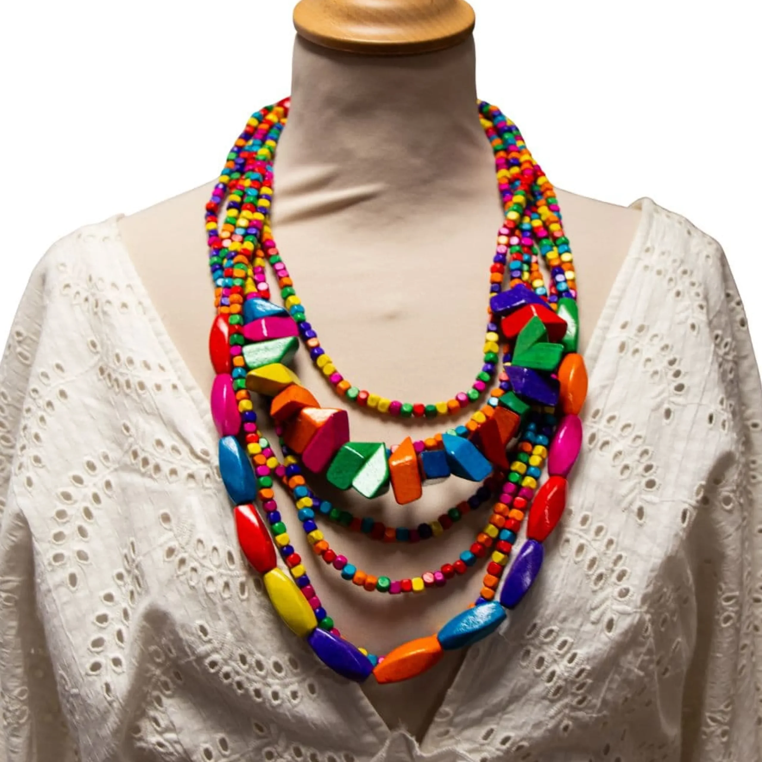 Sale Laura Vita Bijou collier WOODBRASS Exclusivité