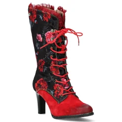 Sale Laura Vita Bottes - ALCBANEO 351 Grenat