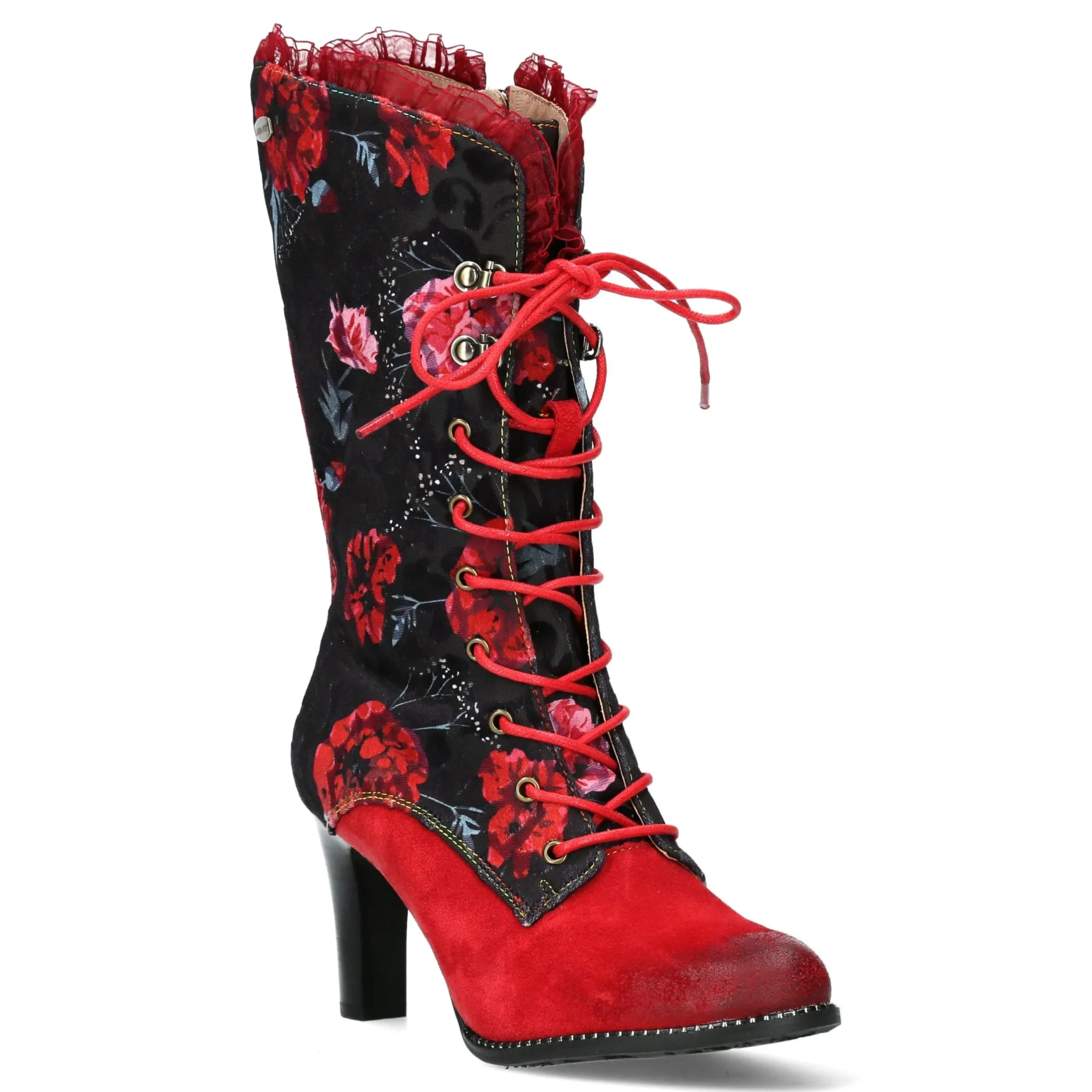 Sale Laura Vita Bottes - ALCBANEO 351 Grenat
