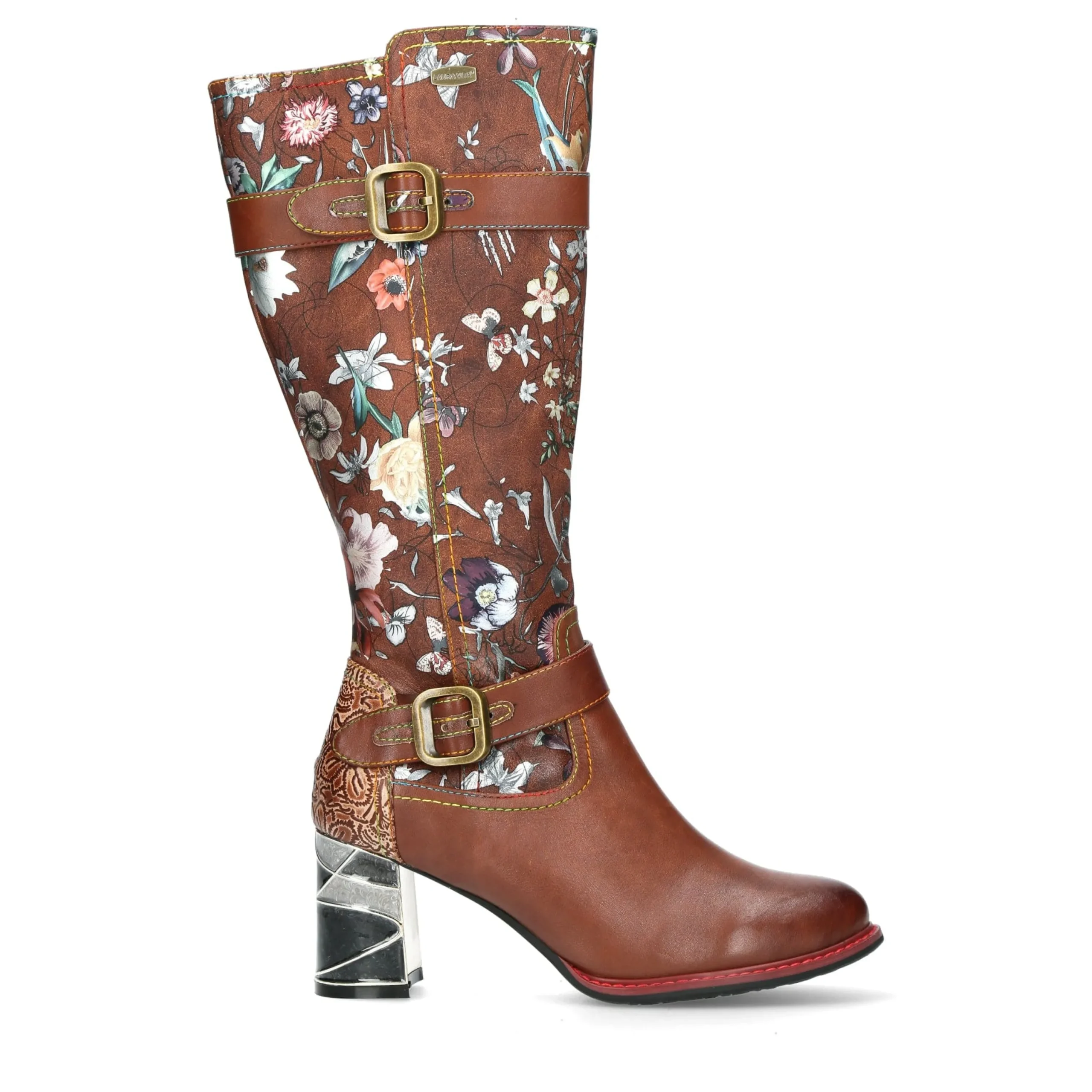 Shop Laura Vita Bottes - MARBREO 01 Marron