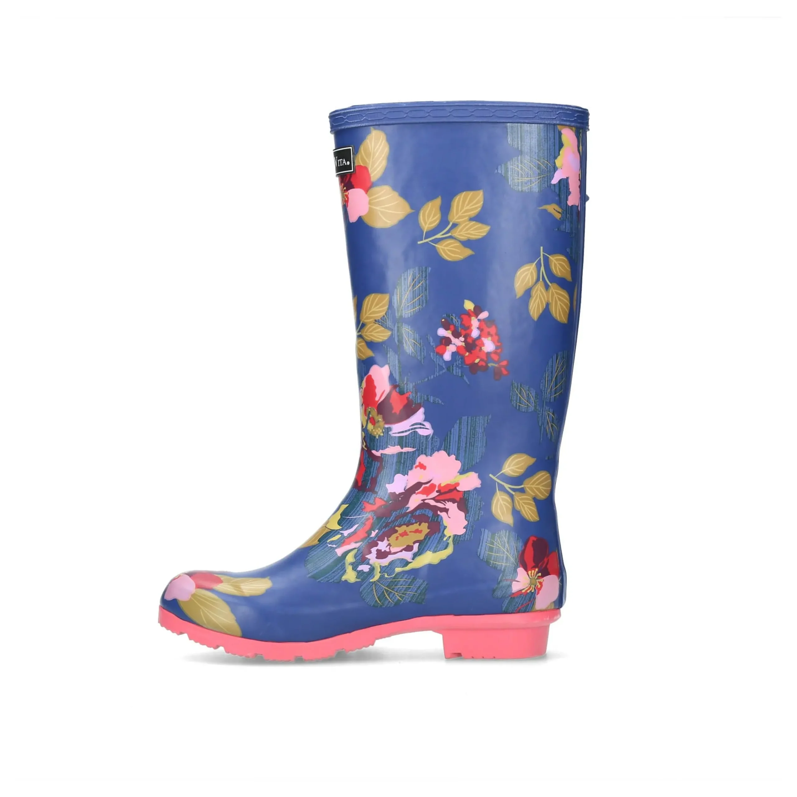 Flash Sale Laura Vita Bottes de Pluie - FLORAL Bleu