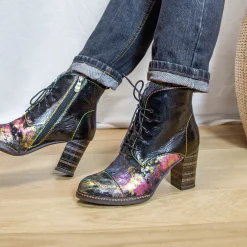 Clearance Laura Vita Bottines - ELCEAO 31 Vernis Vernisnoir