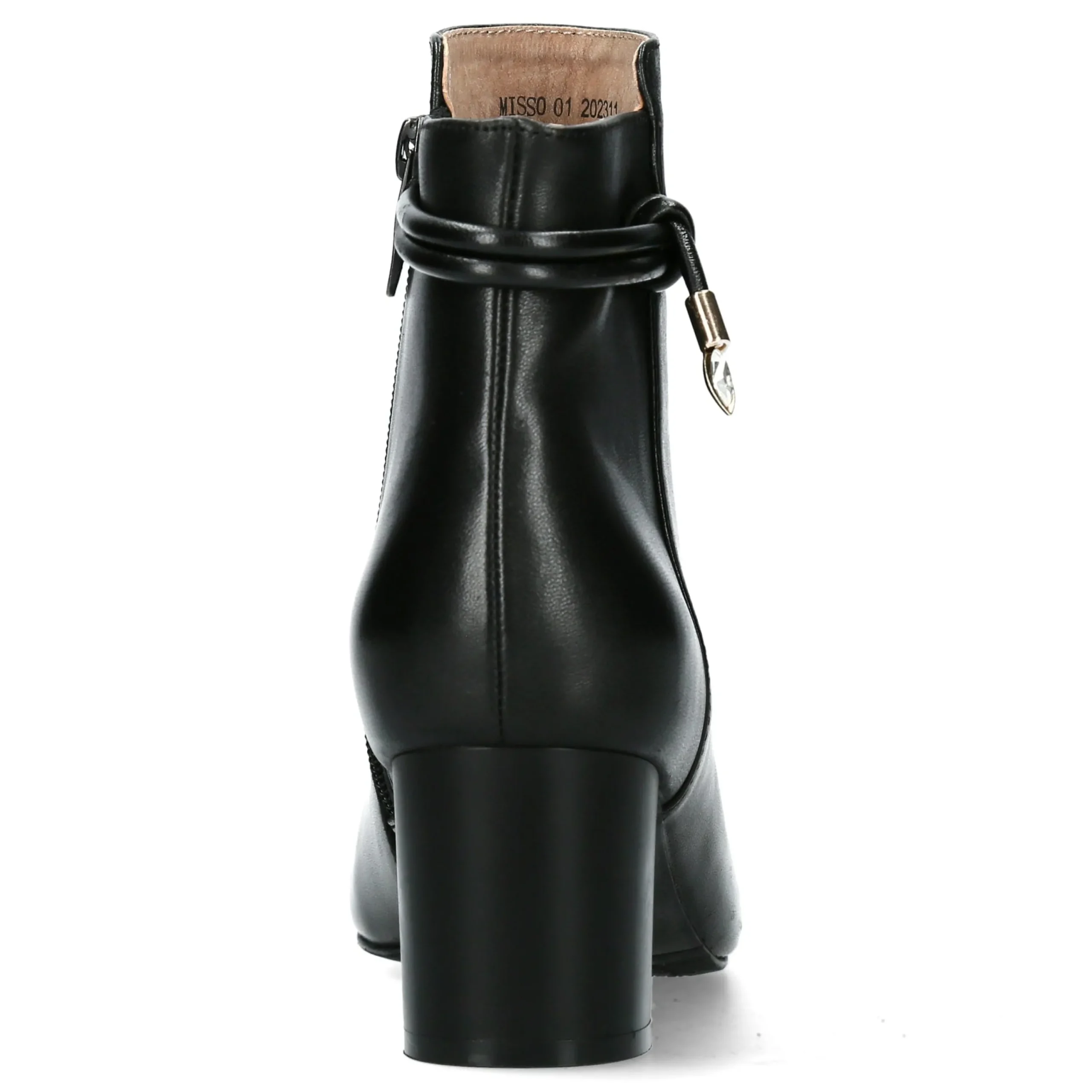 Hot Laura Vita Bottines - Misstyl MISSO 01 Noir