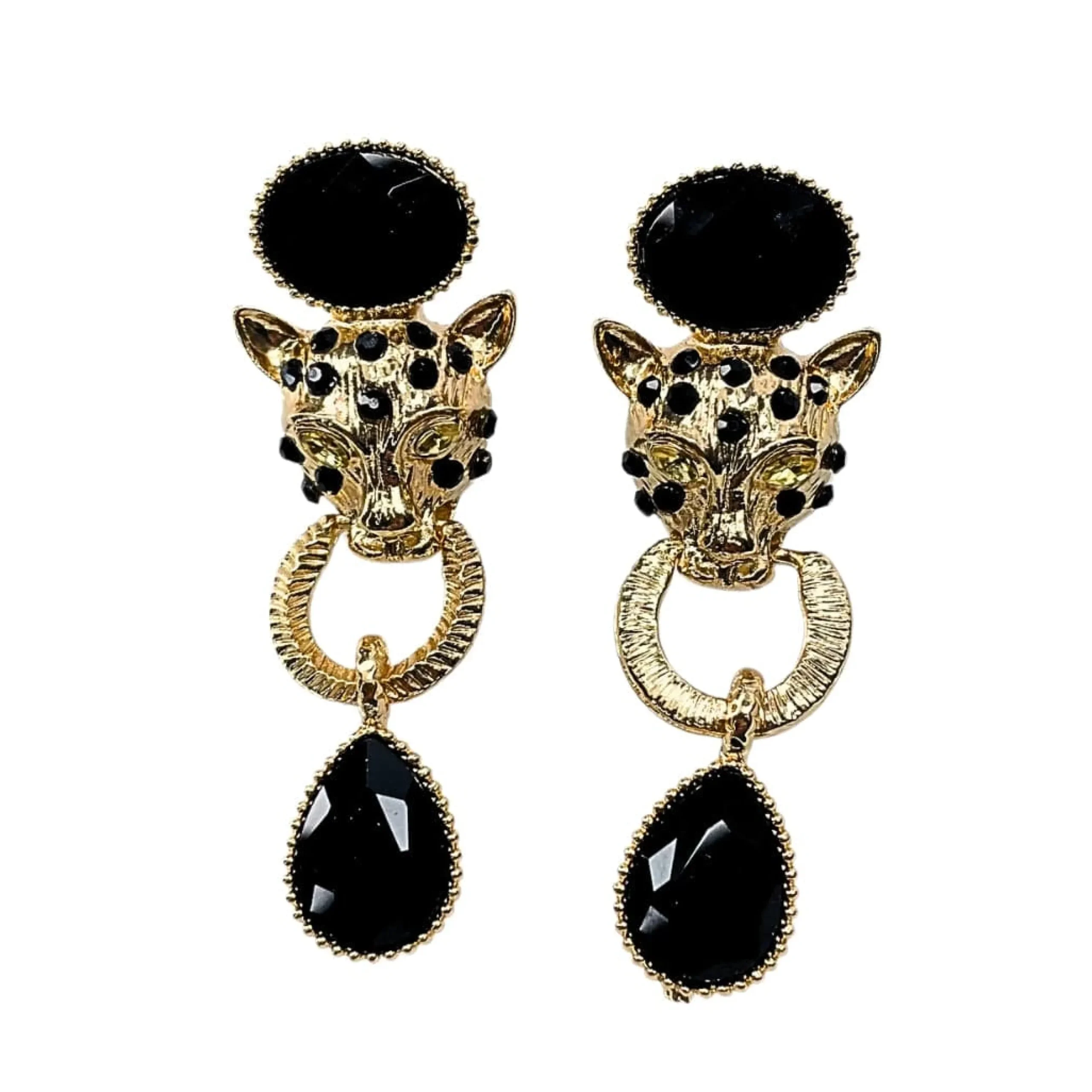 Clearance Laura Vita Boucles d'oreille Panthera Exclusivité
