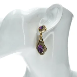Store Laura Vita Boucles d'oreille Violine Exclusivité