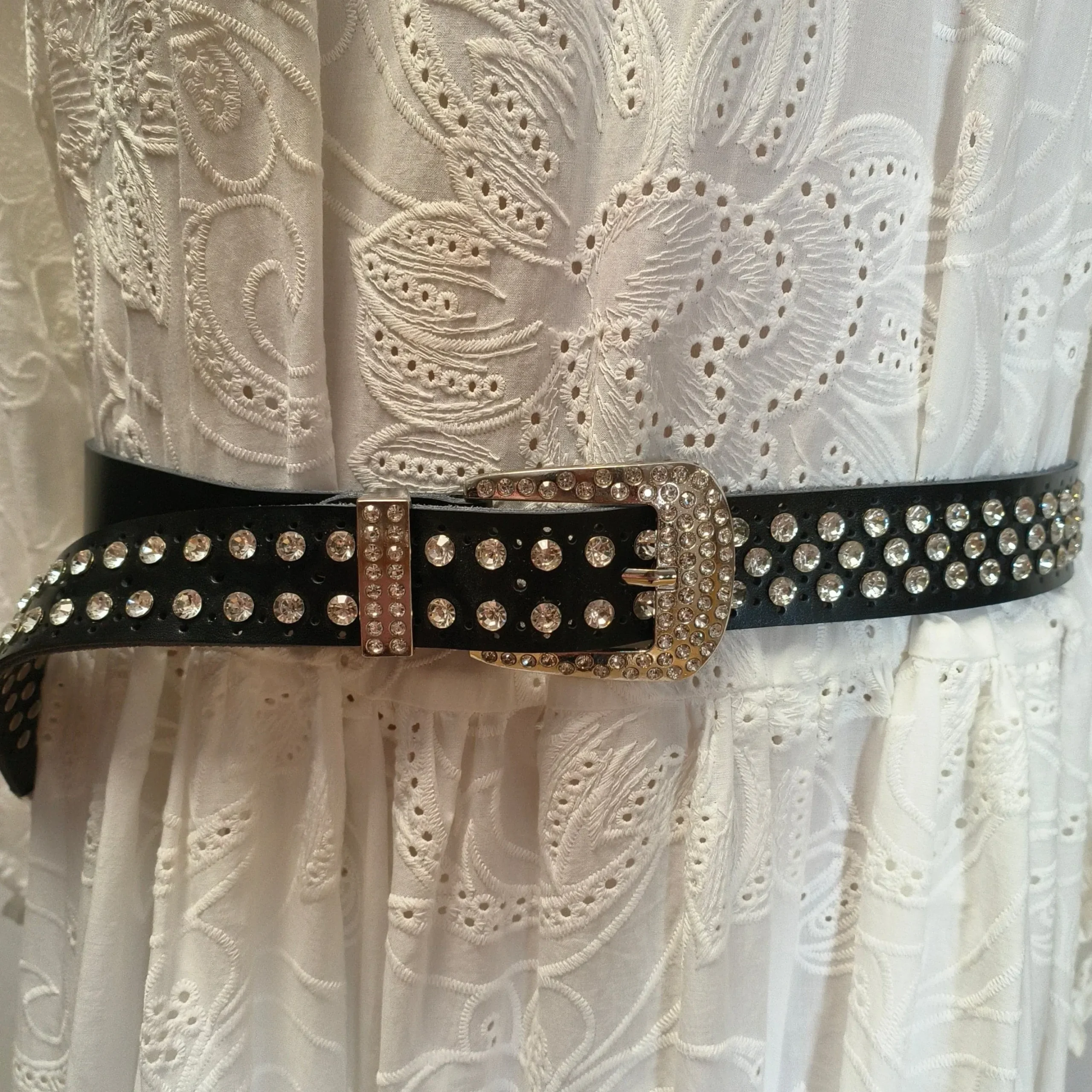 Best Laura Vita Ceinture en cuir Rockygoth