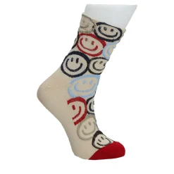 Store Laura Vita Chaussettes en lot de 3 paires Smiley