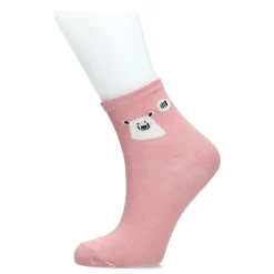 Fashion Laura Vita Chaussettes en lot de 5 paires Ourson