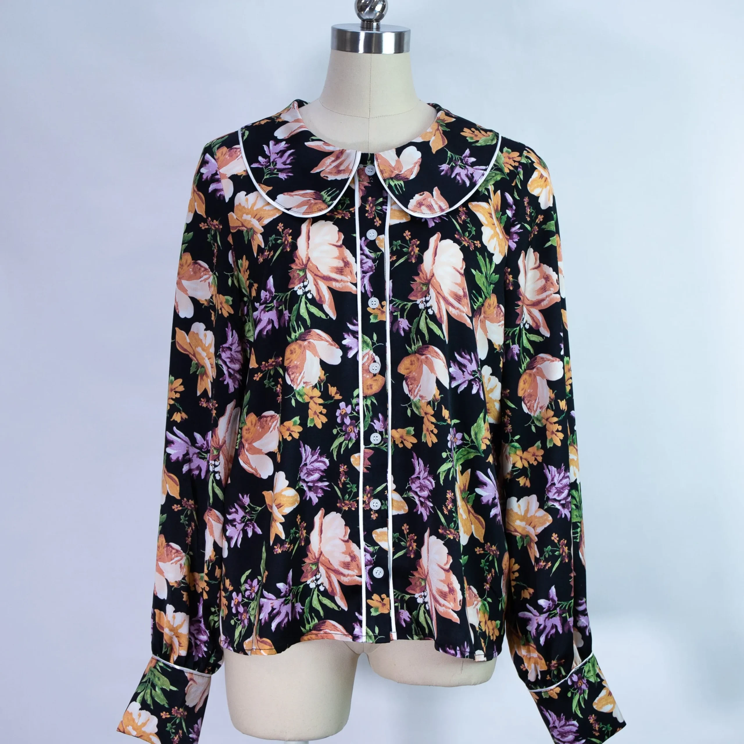 Discount Laura Vita Chemisier Calliope Noir Studio