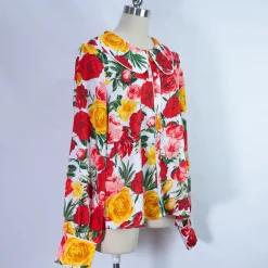 New Laura Vita Chemisier Calliope Rouge Studio