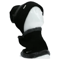 Clearance Laura Vita Duo Bonnet et cache-cou motifs géo