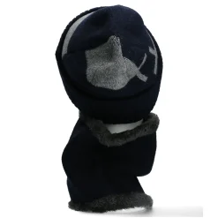 Clearance Laura Vita Duo Bonnet et cache-cou motifs géo