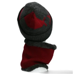 Clearance Laura Vita Duo Bonnet et cache-cou motifs géo