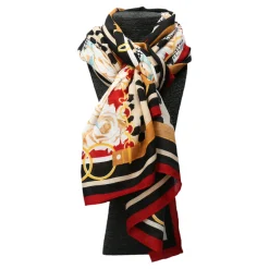 Fashion Laura Vita Foulard Inaya Beige
