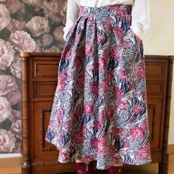 Cheap Laura Vita Jupe Astree Bordeaux Studio