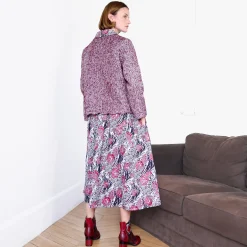 Cheap Laura Vita Jupe Astree Bordeaux Studio