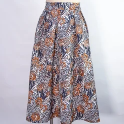 Sale Laura Vita Jupe Astree Marron Studio