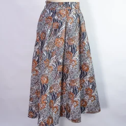 Sale Laura Vita Jupe Astree Marron Studio
