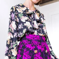 Online Laura Vita Jupe Typhon Fushia Studio