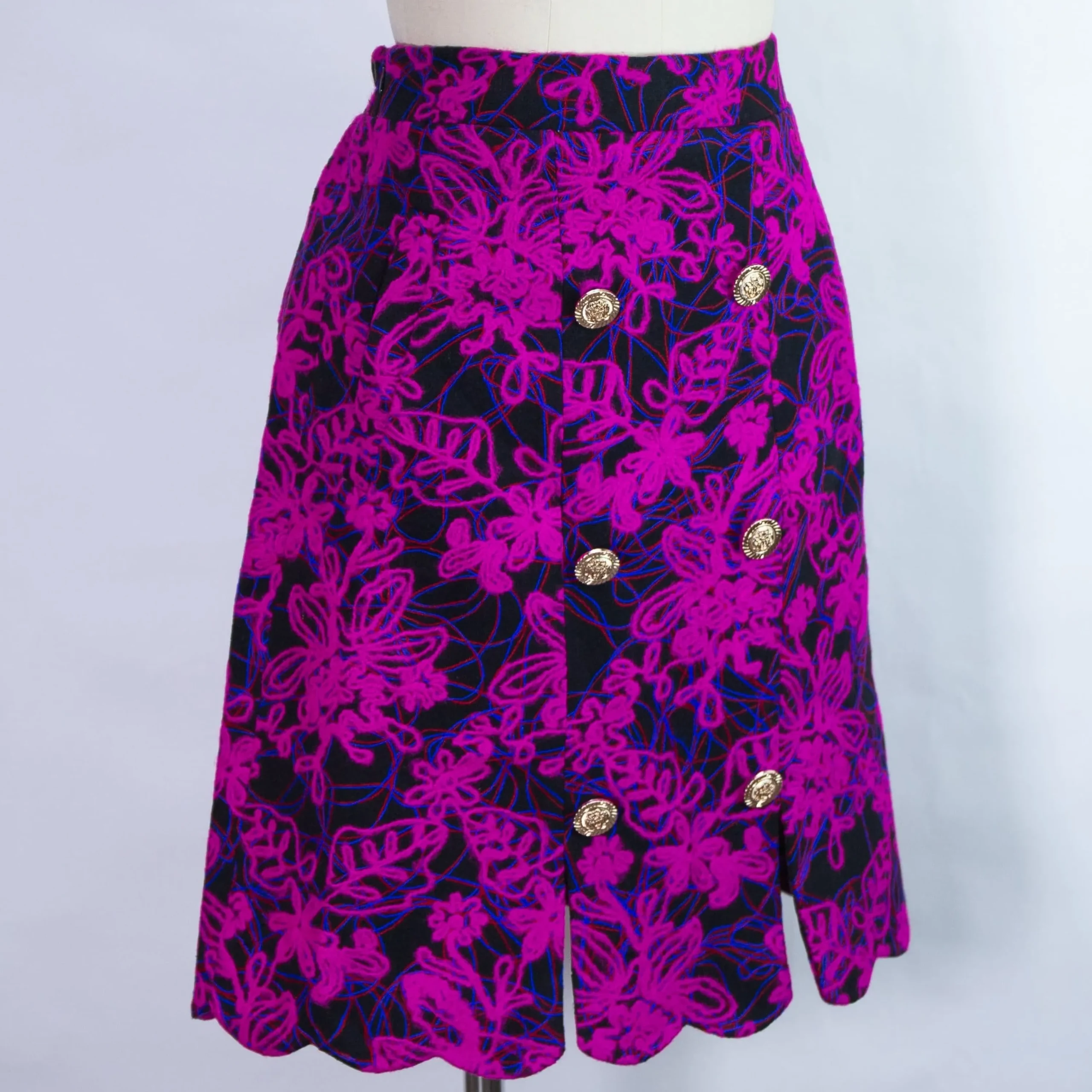 Online Laura Vita Jupe Typhon Fushia Studio