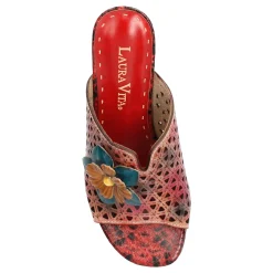 Cheap Laura Vita Mules - HUCMISO 0123 Rouge