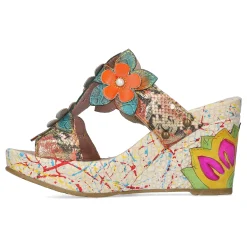 Cheap Laura Vita Mules - JACSMINO 04 Fleur