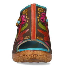 Discount Laura Vita Mules - LESLINEO 05 Turquoise