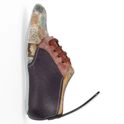 Shop Laura Vita Patère murale pièce unique violet