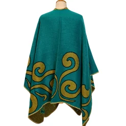 Shop Laura Vita Poncho Spirale