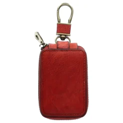 Sale Laura Vita Porte-clefs et porte-monnaie en cuir à mousqueton