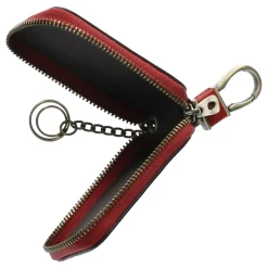 Sale Laura Vita Porte-clefs et porte-monnaie en cuir à mousqueton