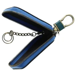 Sale Laura Vita Porte-clefs et porte-monnaie en cuir à mousqueton