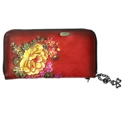Shop Laura Vita Portefeuille Market cuir