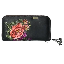 Shop Laura Vita Portefeuille Market cuir