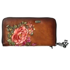 Shop Laura Vita Portefeuille Market cuir