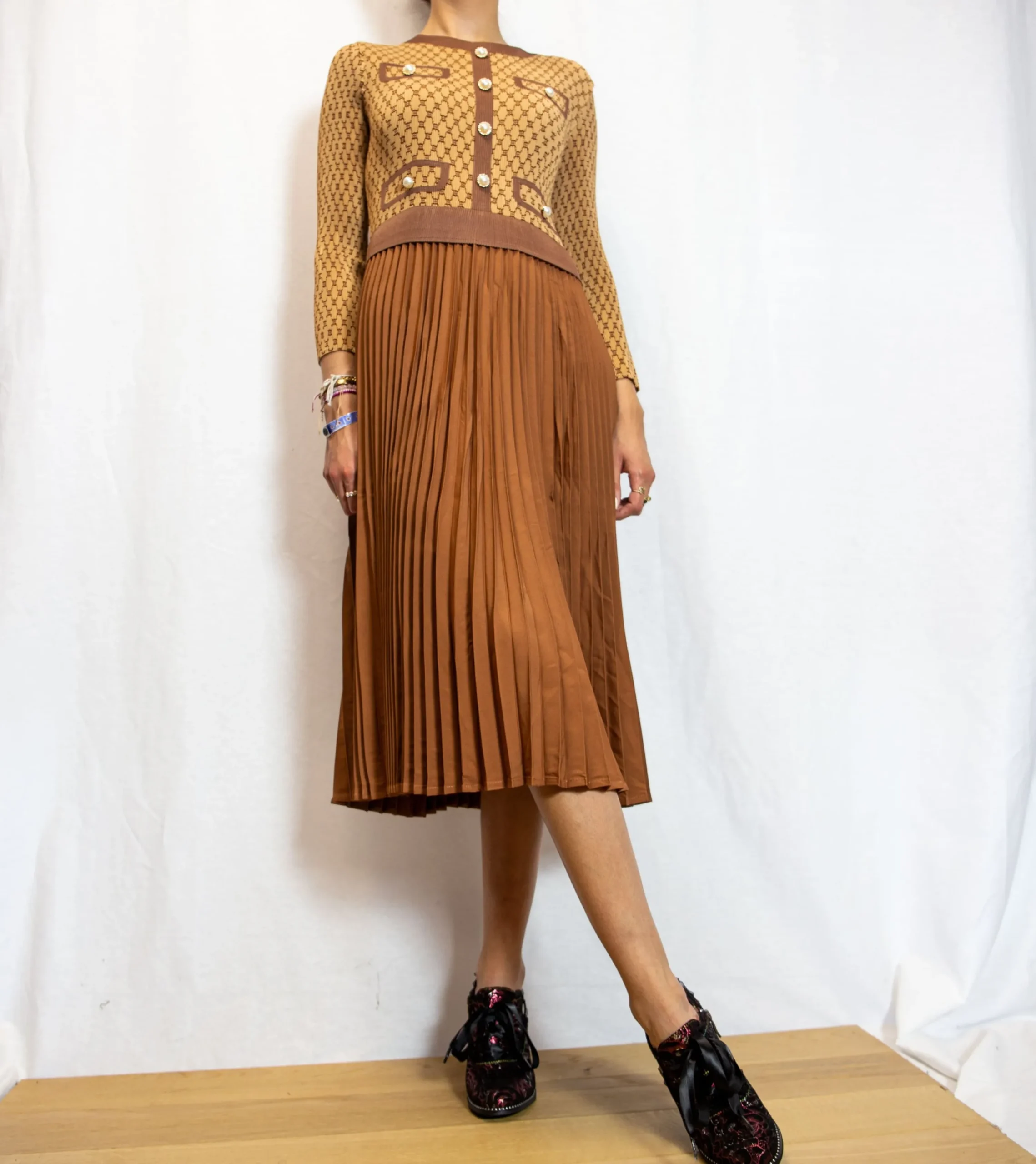 New Laura Vita Robe Denueve Exclusivité