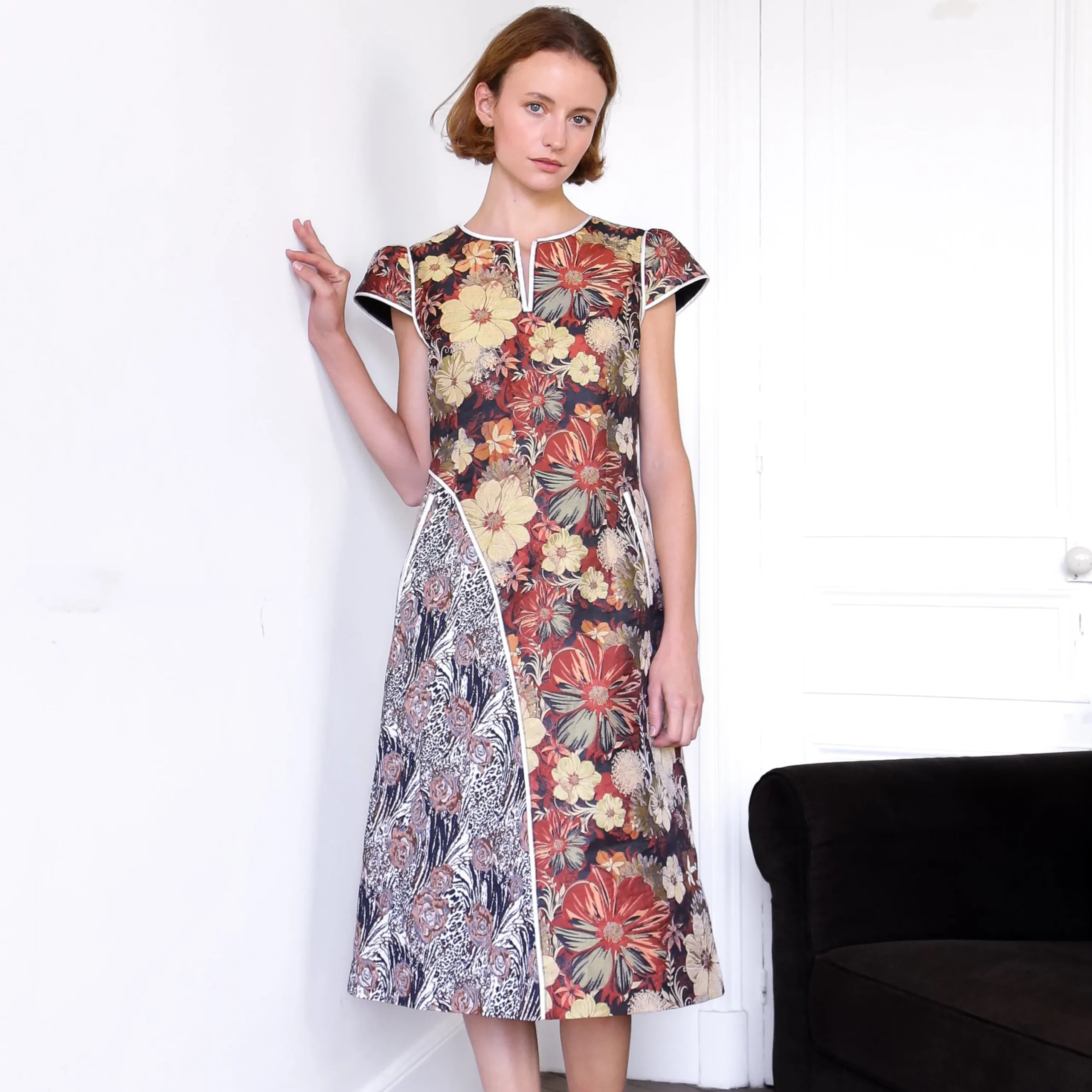 Hot Laura Vita Robe Ouranos Marron Studio