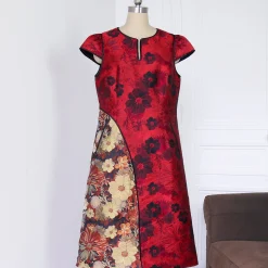 Cheap Laura Vita Robe Ouranos Rouge Studioo