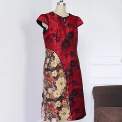 Cheap Laura Vita Robe Ouranos Rouge Studioo