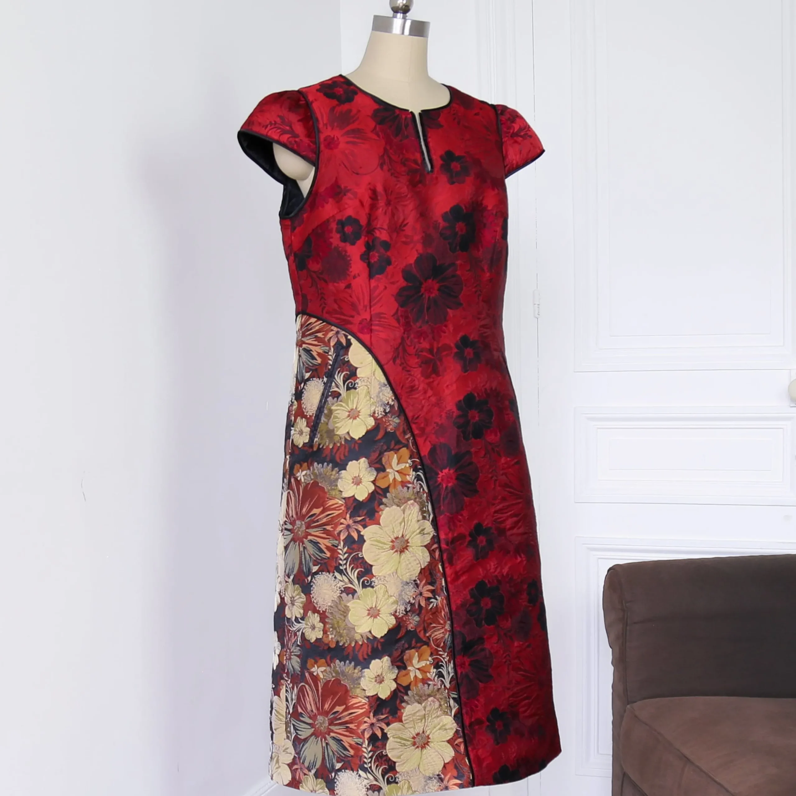 Cheap Laura Vita Robe Ouranos Rouge Studioo