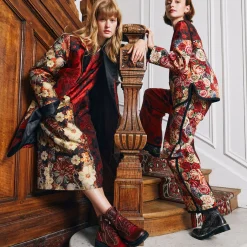 Cheap Laura Vita Robe Ouranos Rouge Studioo
