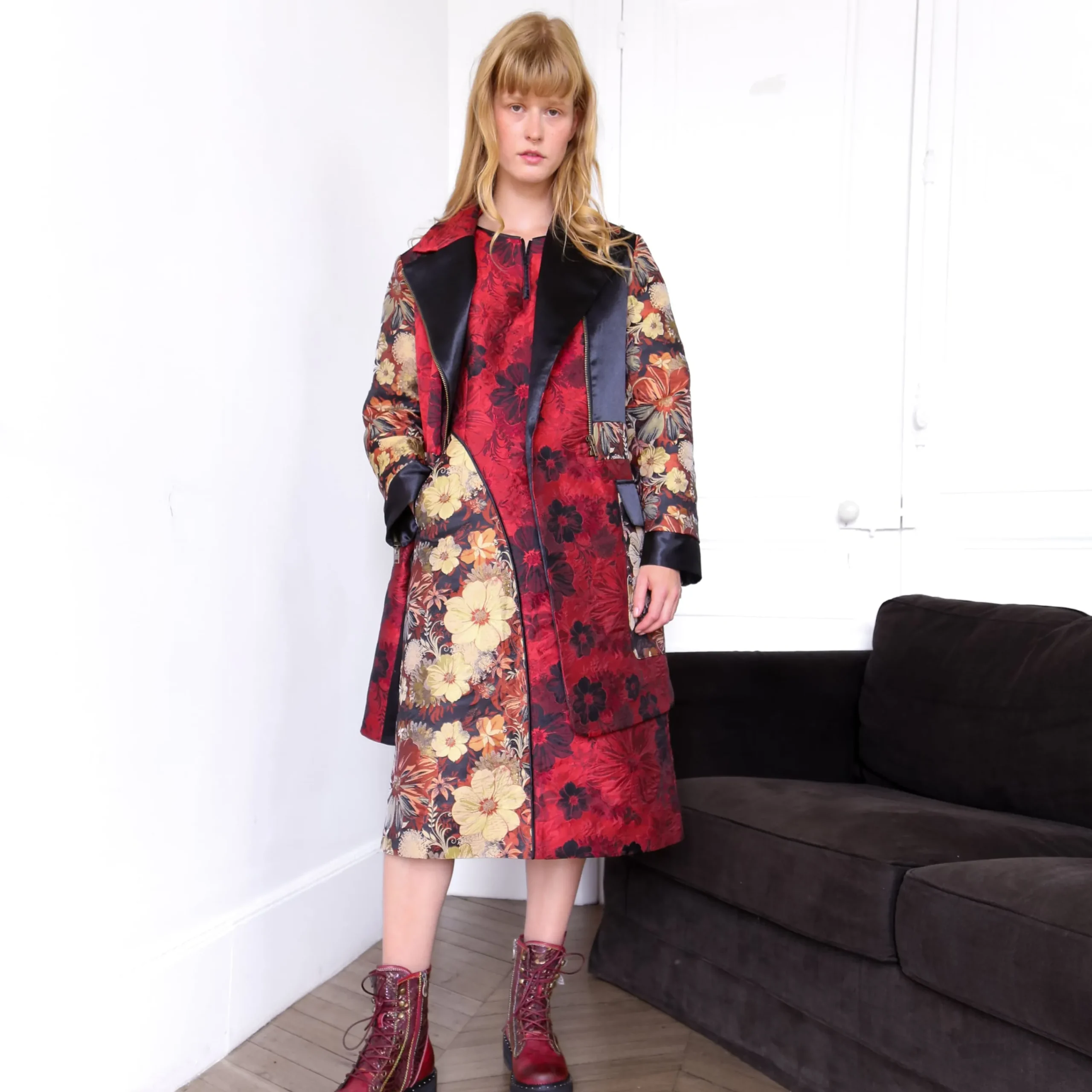 Cheap Laura Vita Robe Ouranos Rouge Studioo